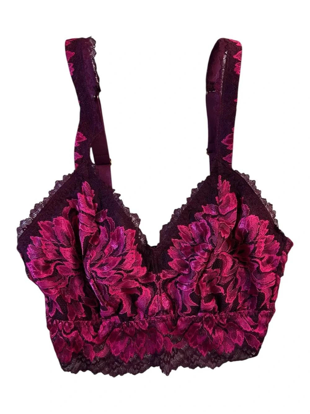 Cosabella Natalia Curvy Lace Floral Bralette Size Small NEW NWT